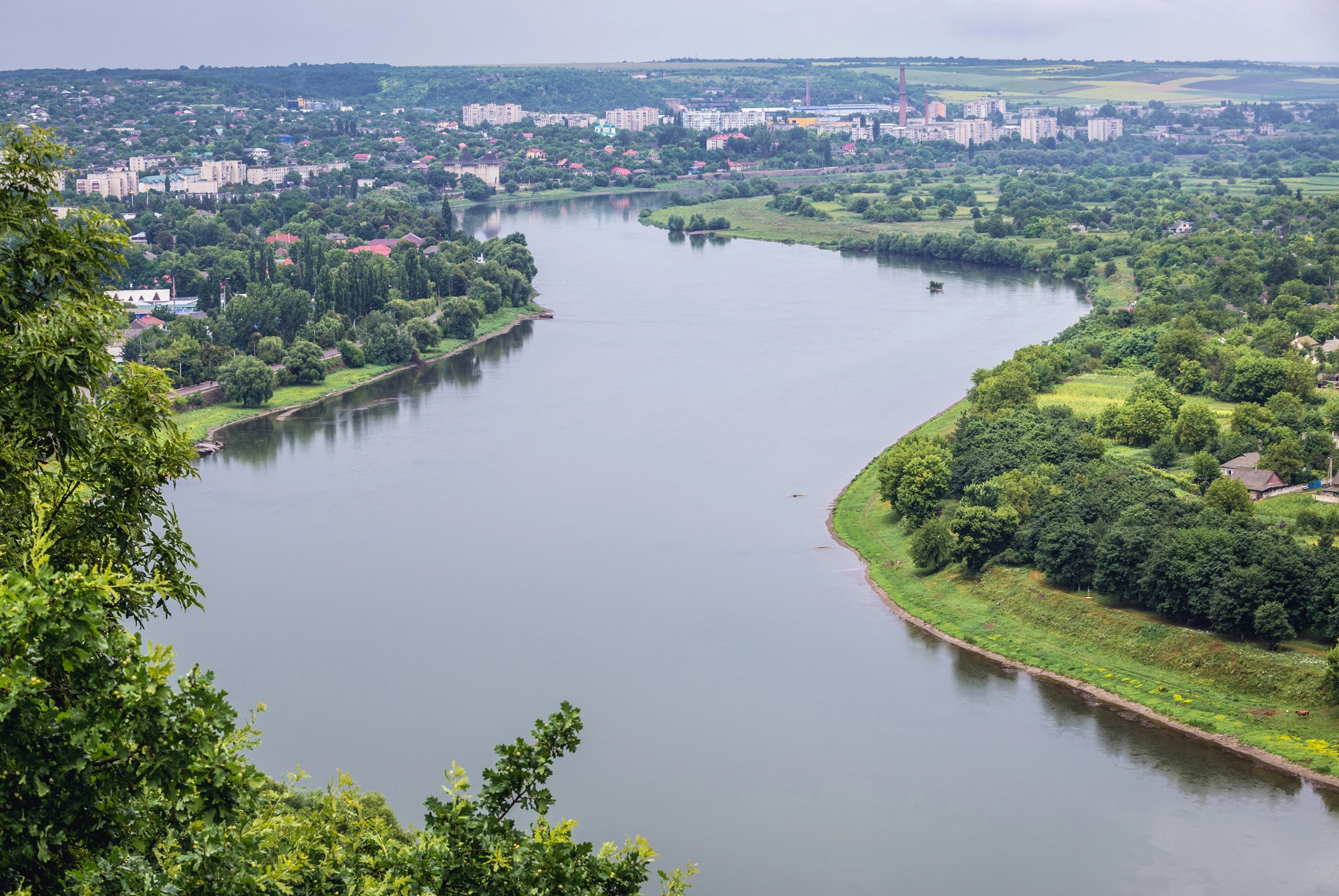 uitzicht Dnjestr moldavie